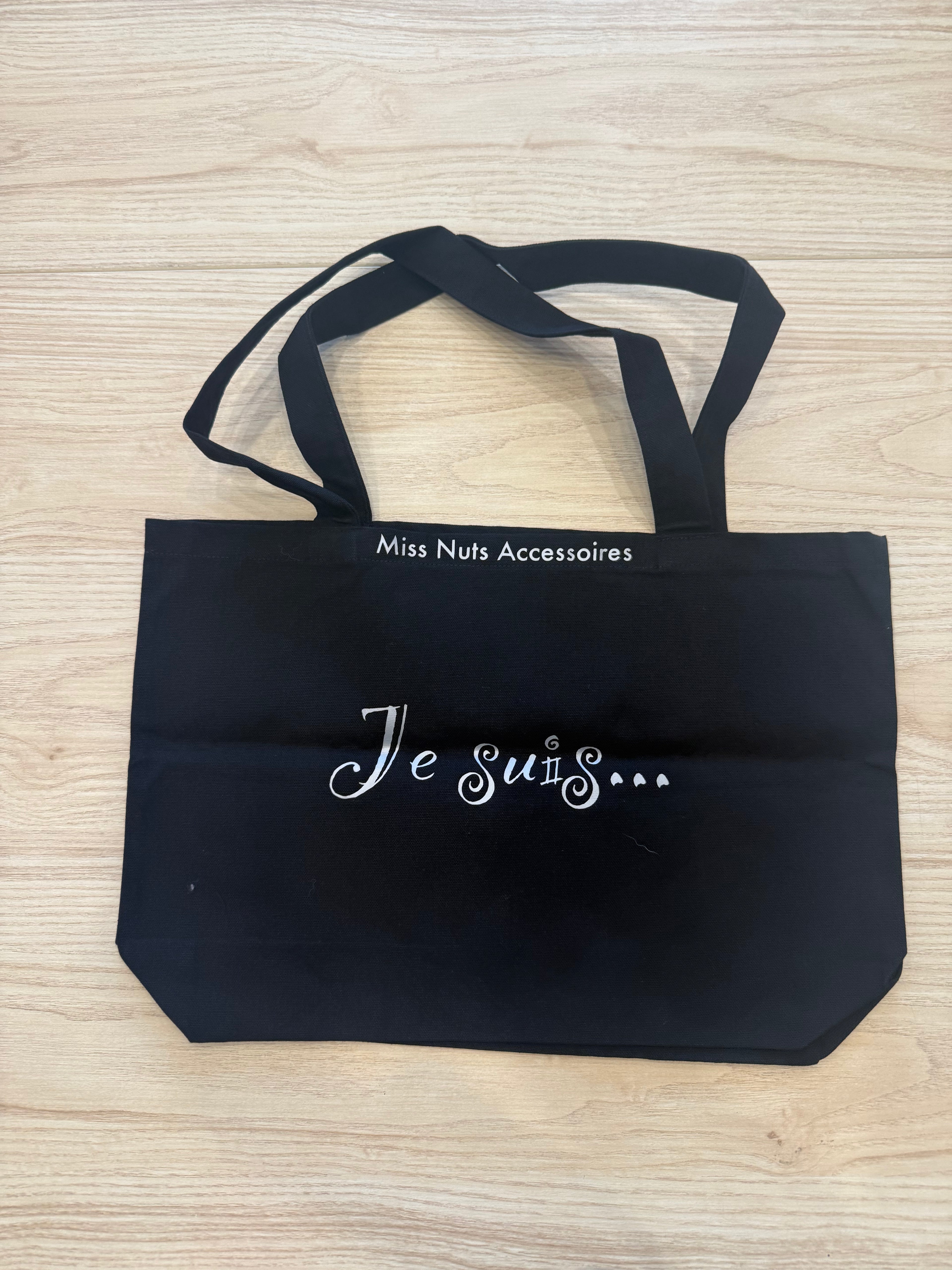 Tote bag chat « Je suis miauw de toi »