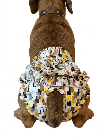 🐾 Culotte lavable et réutilisable pour chien - Miss Nuts Accessoires