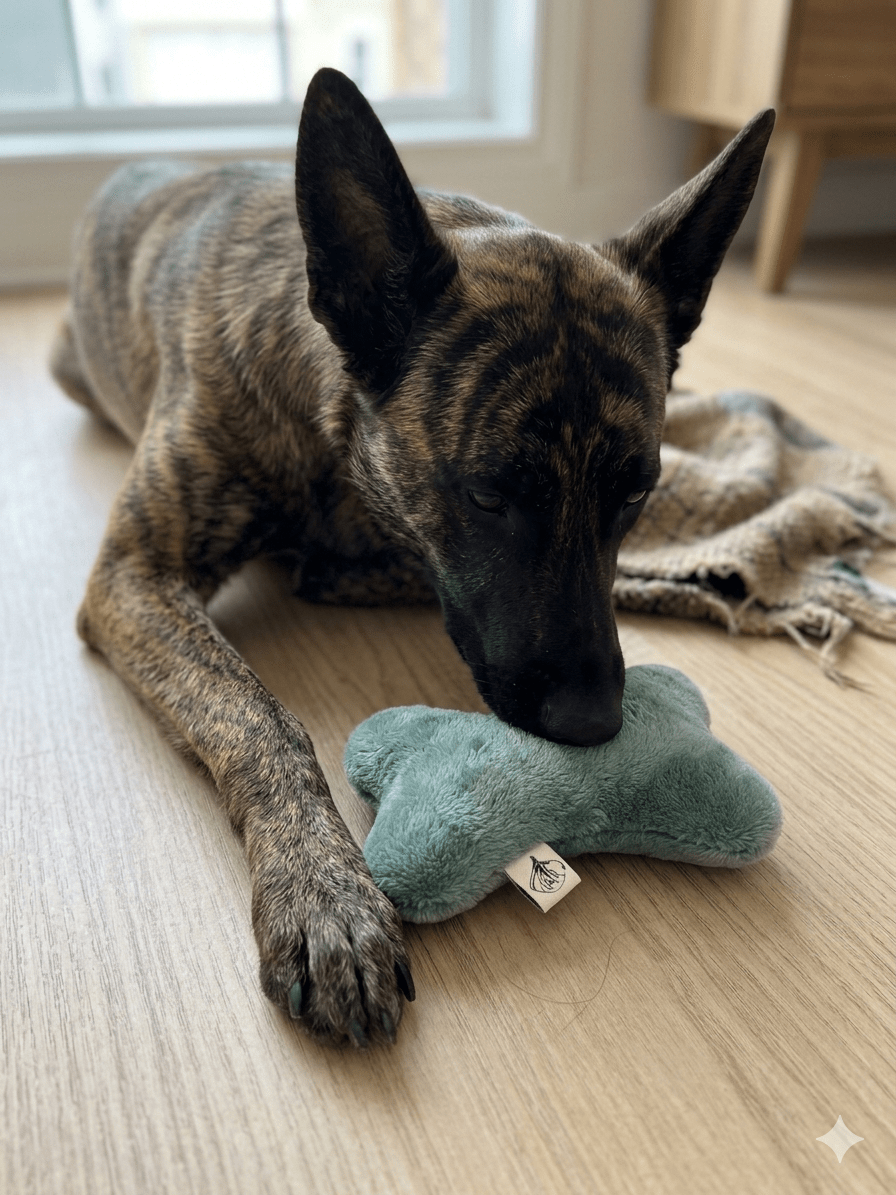 Jouet os qui fait du bruit squeak ou grelots - Miss Nuts Accessoires