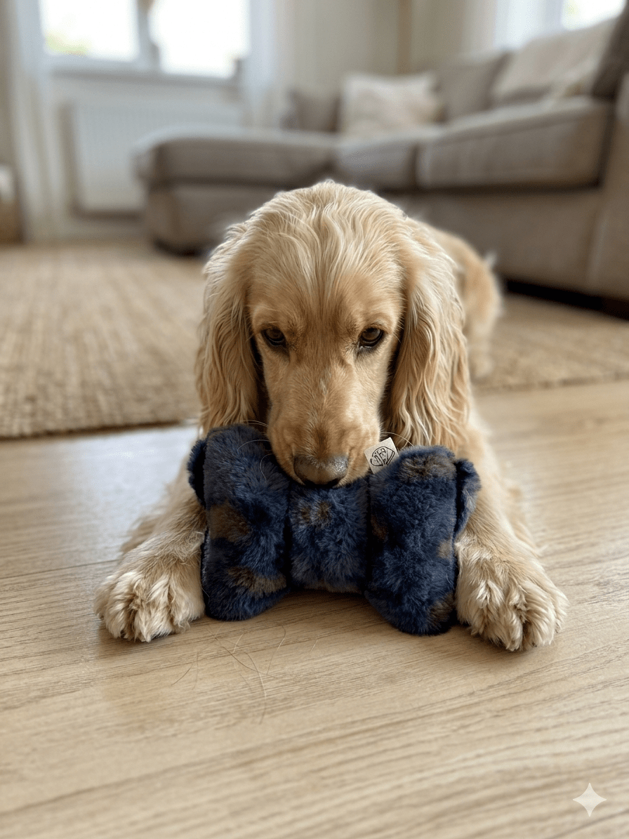 Jouet os qui fait du bruit squeak ou grelots - Miss Nuts Accessoires
