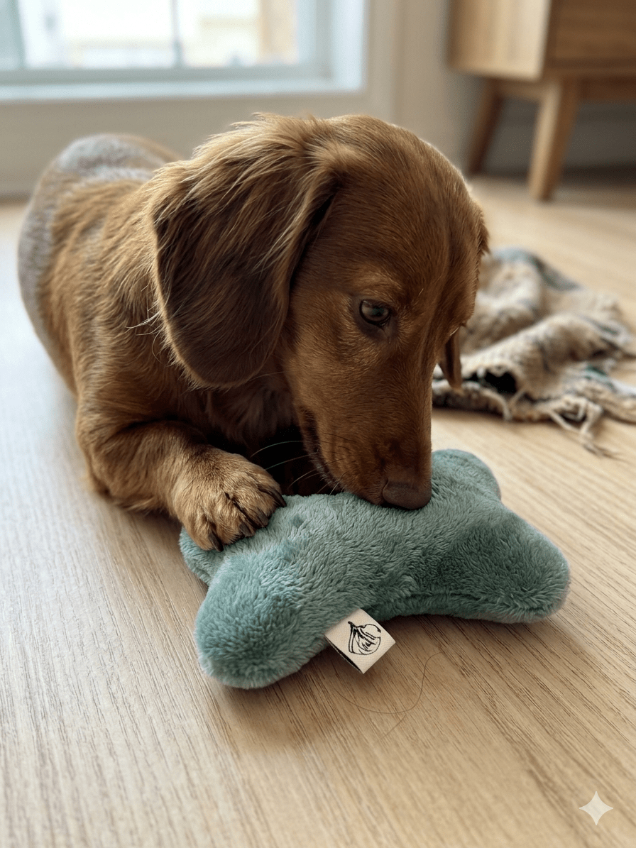 Jouet os qui fait du bruit squeak ou grelots - Miss Nuts Accessoires