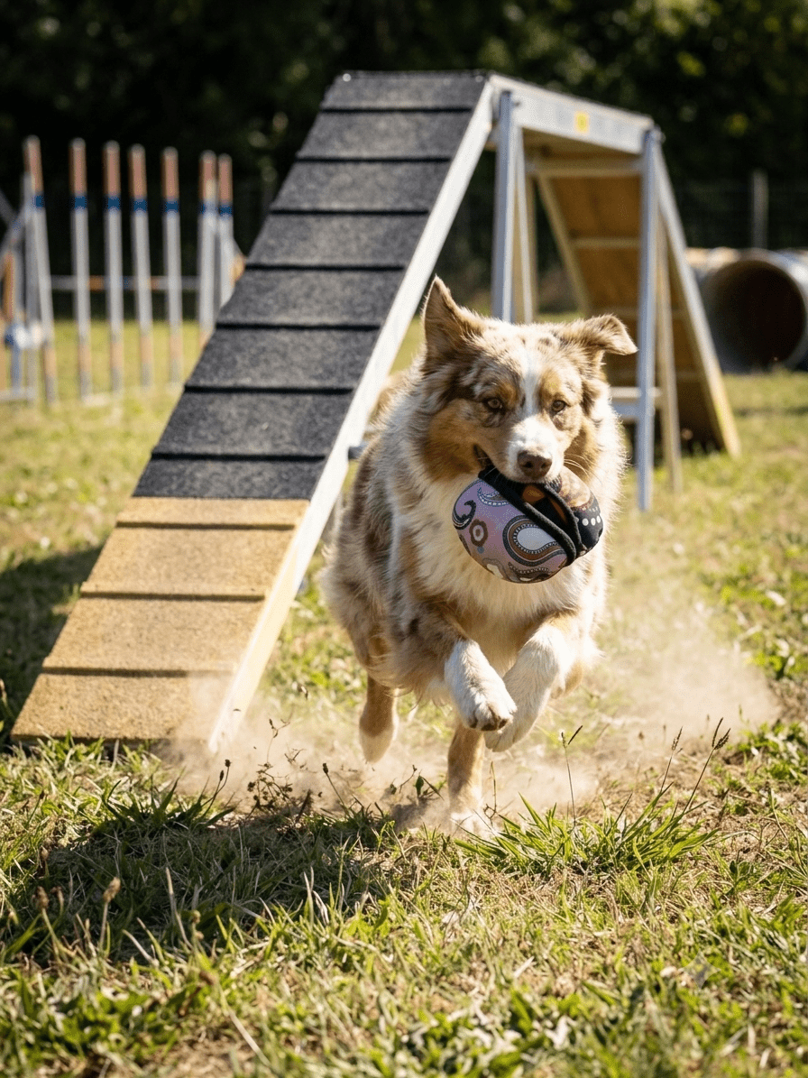 Le Clam — Jouet distributeur de friandises pour agility & hoopers - Miss Nuts Accessoires