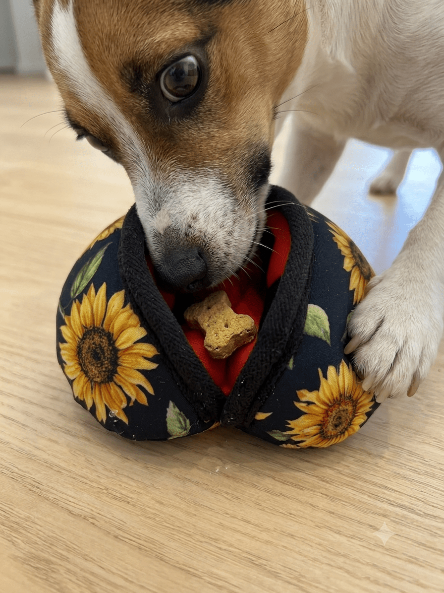 Le Clam — Jouet distributeur de friandises pour agility & hoopers - Miss Nuts Accessoires