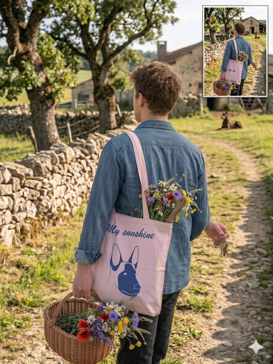 Tote bag « My Sunshine » - Miss Nuts Accessoires